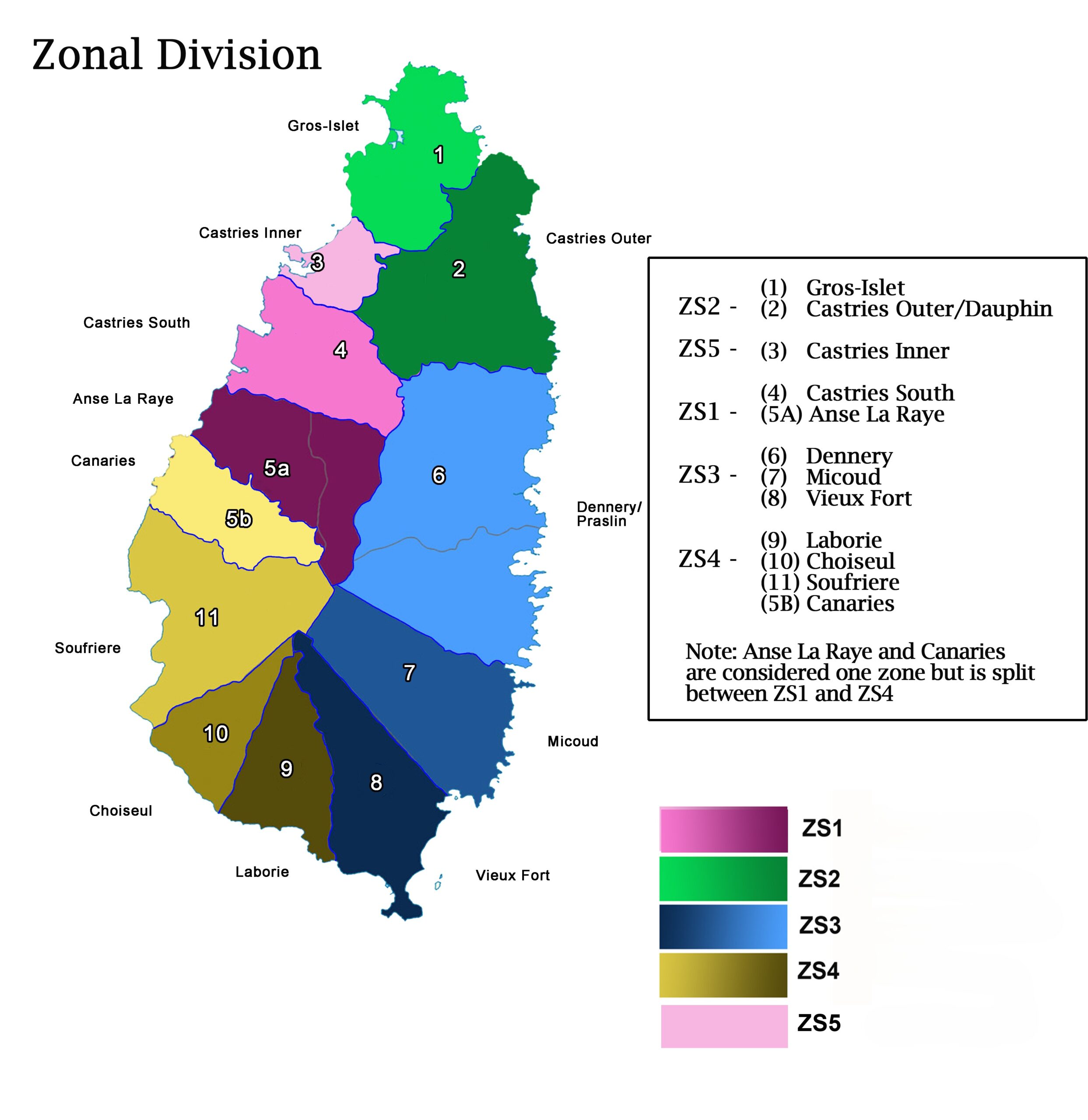 Enforcement Zones Map